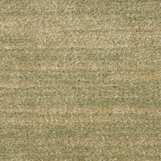 5' Green And Gold Square Abstract Indoor Outdoor Area Rug