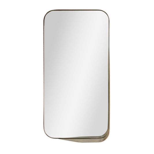 28" Bronze Metal Accent Mirror HomeRoots