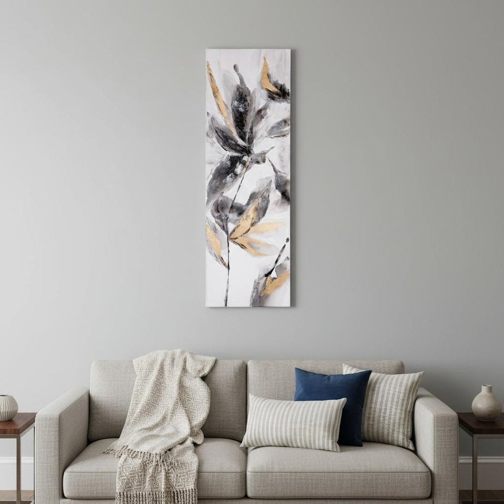 Opulent Petals I Hand Painted Unframed Wall Art HomeRoots