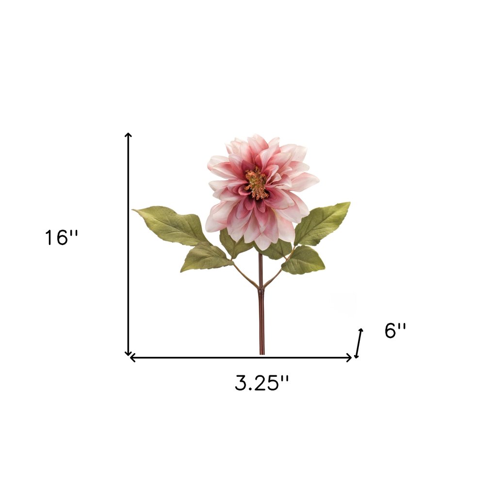 Set of Six 16" Pink Artificial