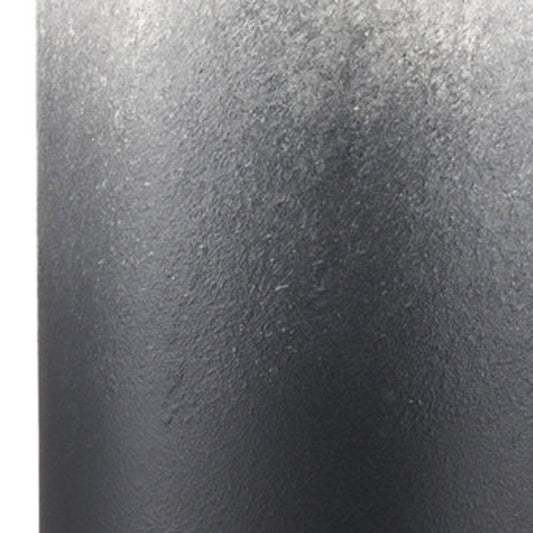 24" Black And White Ombre Metal Table Vase HomeRoots
