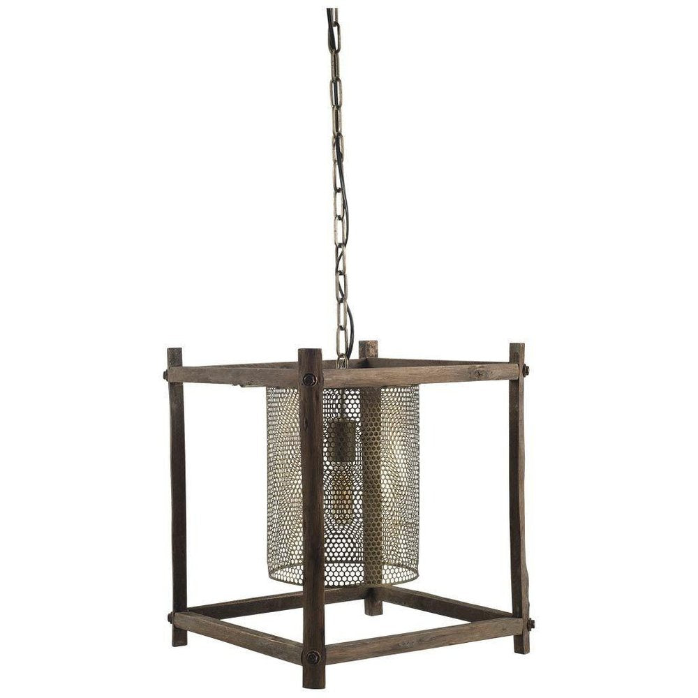 Gold Metal Single Dimmable Ceiling Light With Gold Shades HomeRoots
