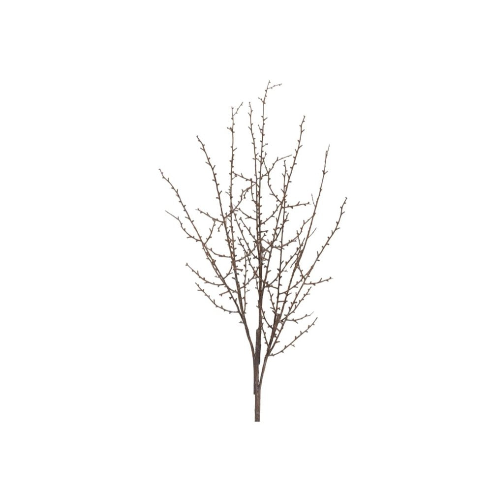 Set of Six 42" Brown And Gray Artificial Birch Tree