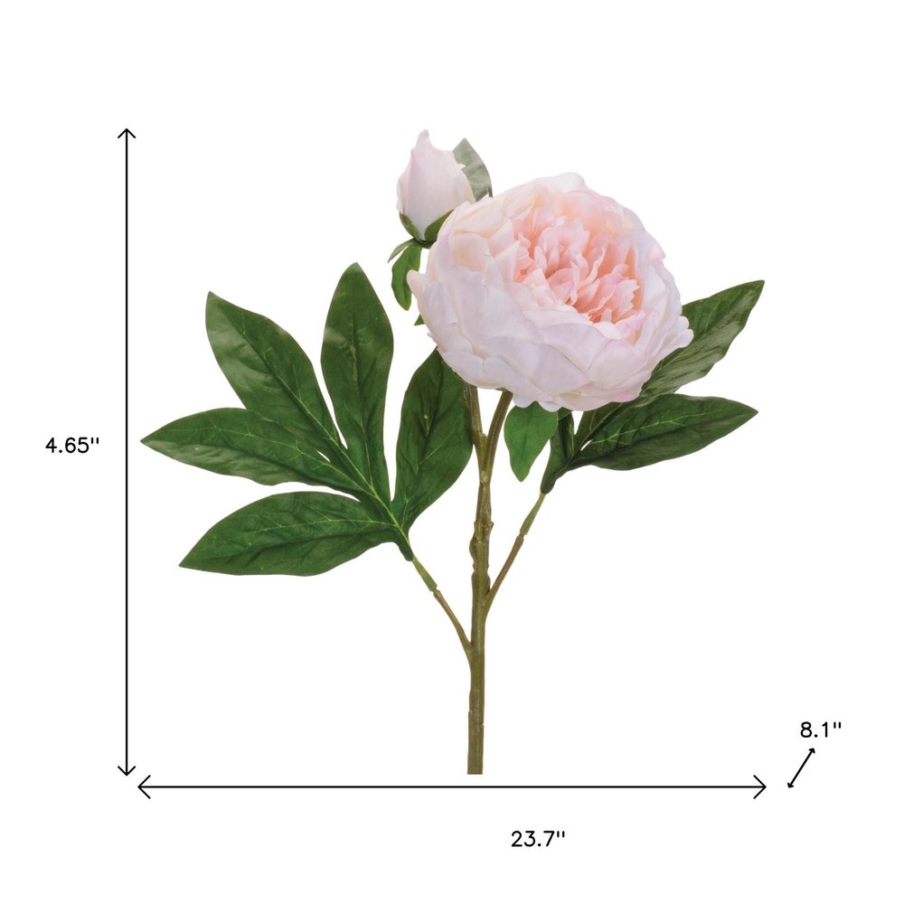 Set of Six 5" Pink White And Green Artificial Flowering Tree