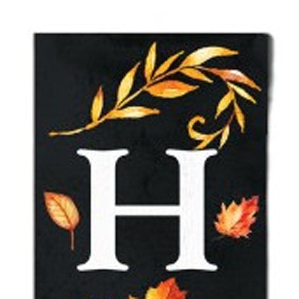 48" Black White And Orange Solid Wood Porch Sign HomeRoots