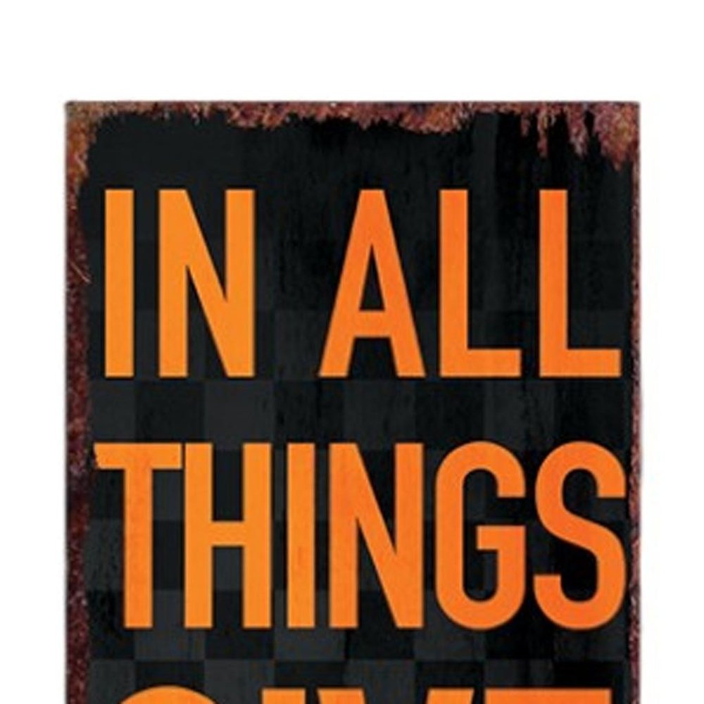 36" Black Gold And Orange Thanksgiving Pumpkin Solid Wood Porch Sign HomeRoots