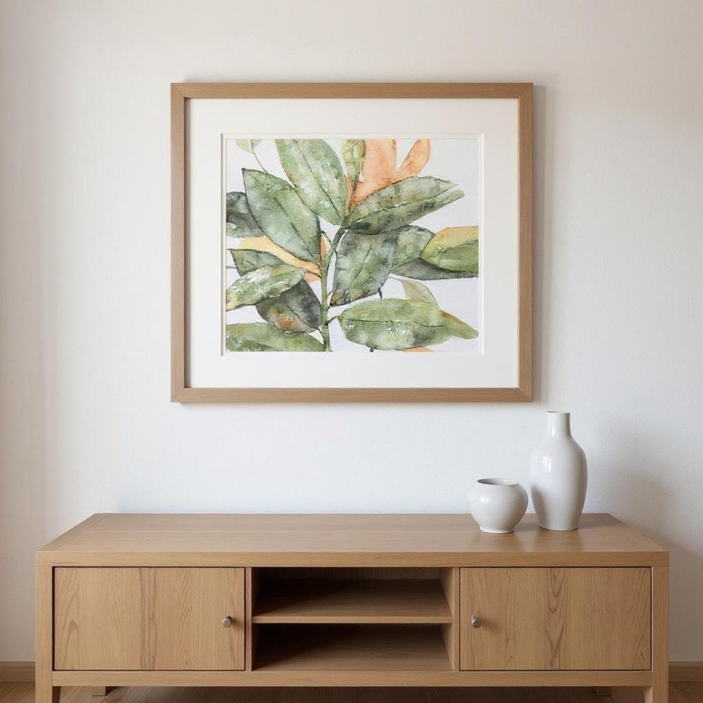 Set Of Two Plant Life Gold Framed Wall Art HomeRoots
