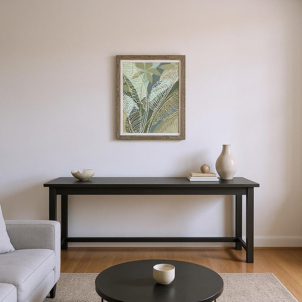 Tropical Botanical I Brown Framed Wall Art HomeRoots