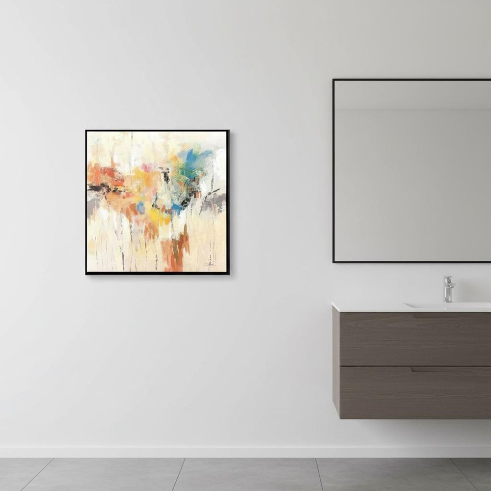 Merry Go Round Black Framed Wall Art