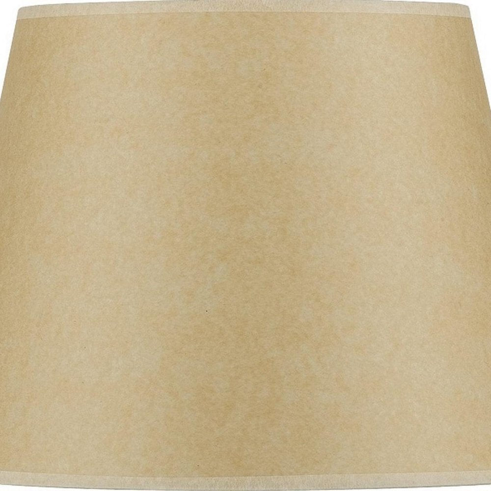 Tan Paper Hardback Empire Lamp Shade HomeRoots