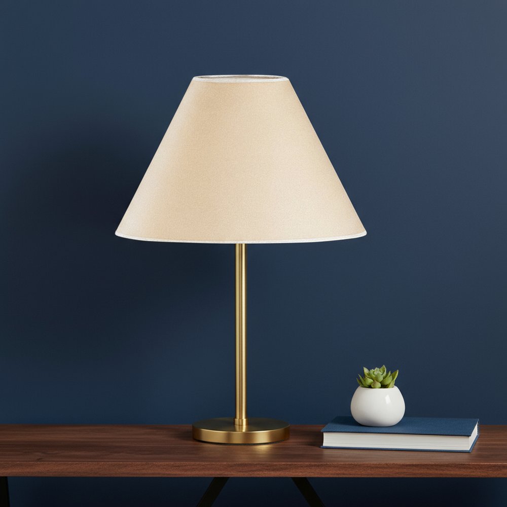 Light Brown Kraft Paper Plain Empire Lamp Shade HomeRoots