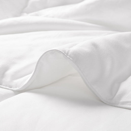 White Ring Stitch Sham And Comforter HomeRoots