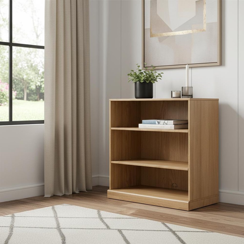 31" Brown Wood Accent Cabinet HomeRoots