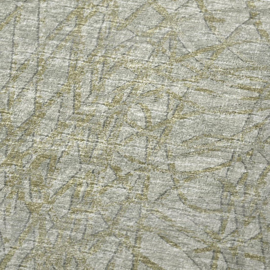 50" X 70" Sage And Beige Abstract Polyester Woven Plush Throw Blanket HomeRoots