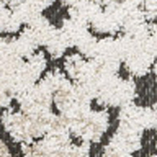 4' X 6' Cream Beige And Dark Gray Abstract Indoor Outdoor Area Rug