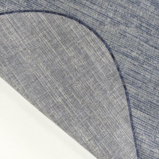 8' X 10' Gray And Navy Blue Medallion Indoor Outdoor Area Rug