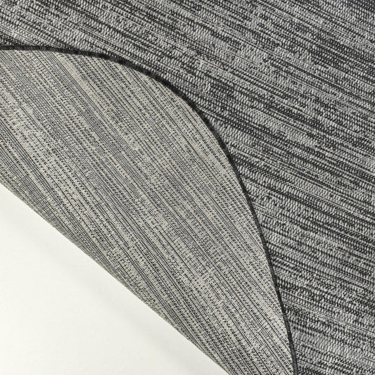 4' X 6' Gray And Black Medallion Indoor Outdoor Area Rug