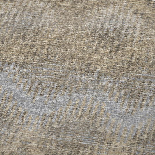 50" X 70" Chocolate And Beige Geometric Plush Throw Blanket HomeRoots
