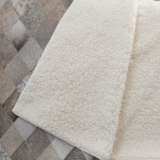 50" X 70" Gray Beige And Black Geometric Microfiber Plush Throw Blanket HomeRoots