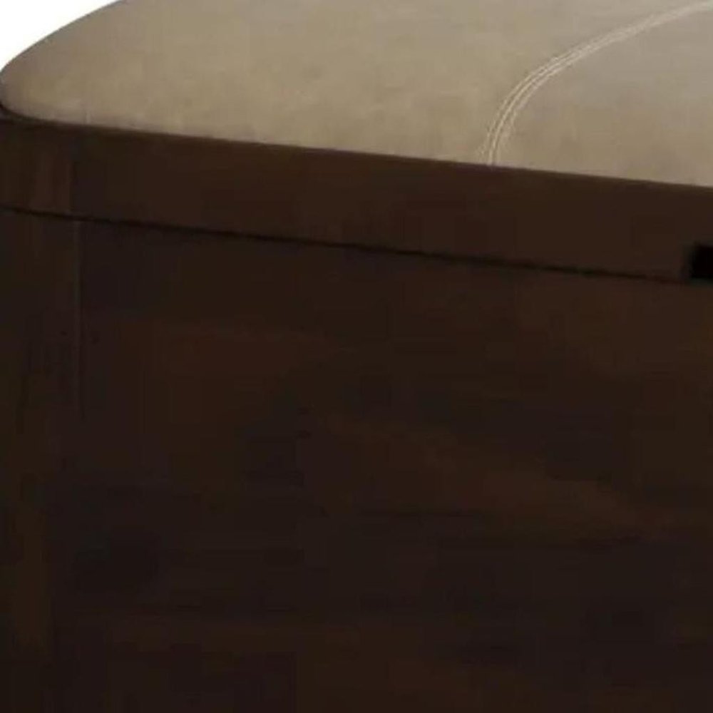 54" Brown Solid Wood Sled Trunk Coffee Table HomeRoots