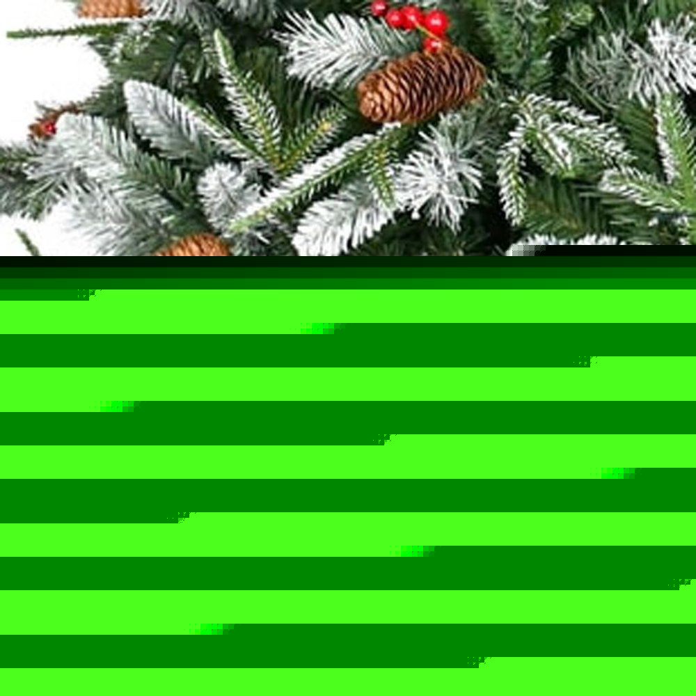 4' White Full Pine Christmas Tree HomeRoots