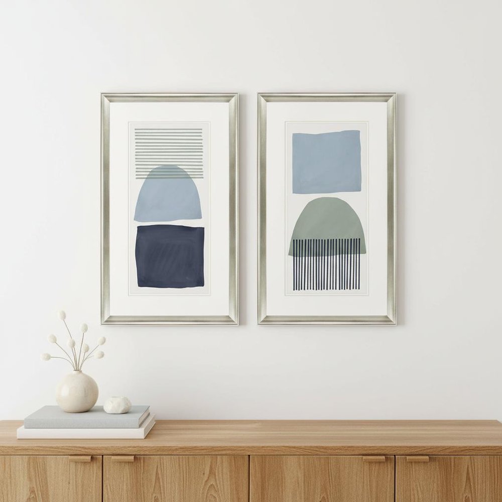 Mullholland Drive Silver Framed Wall Art