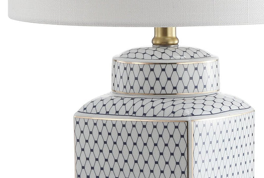 22" Gold Novelty Table Lamp With Globe Shade HomeRoots