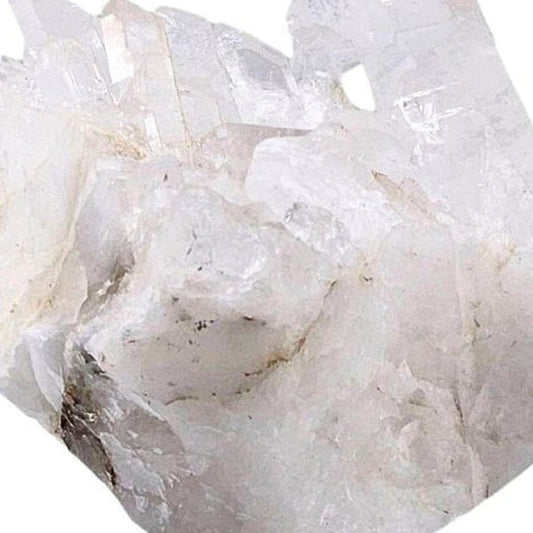 3" White Glass Crystal HomeRoots