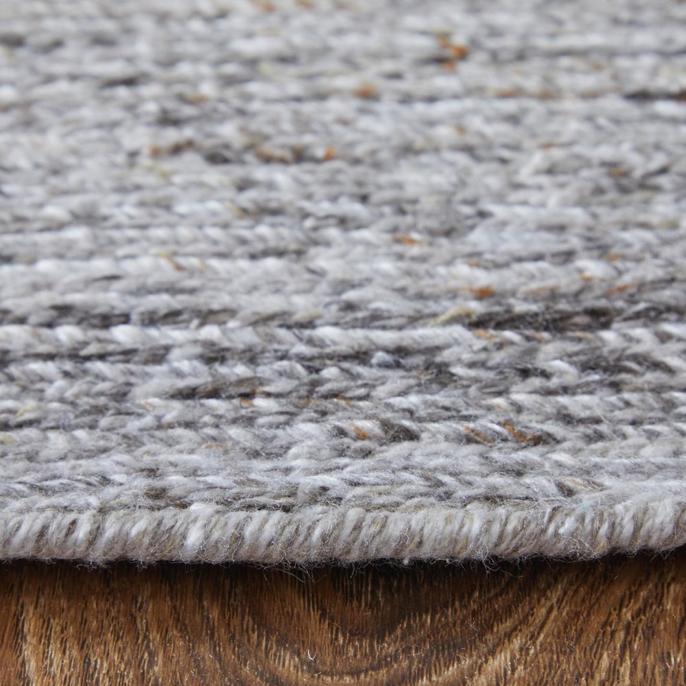 9' X 13' Gray And Brown Handmade Indoor Outdoor Area Rug HomeRoots