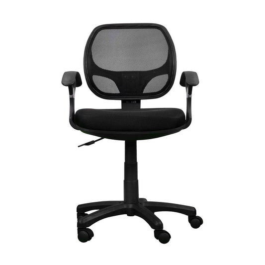 Black Swivel Rolling Office Chair