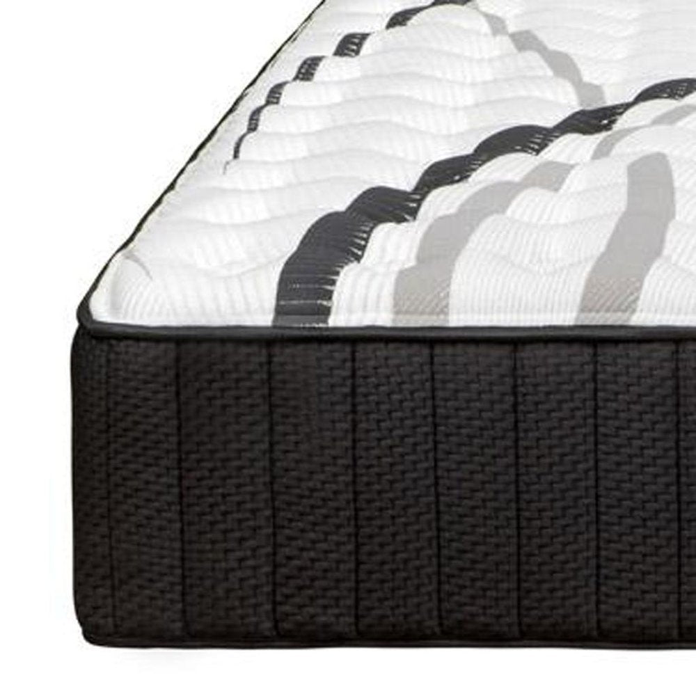 14" Graphite And Titanium Infused Split California King Gel Memory Foam Medium Hybrid Mattress