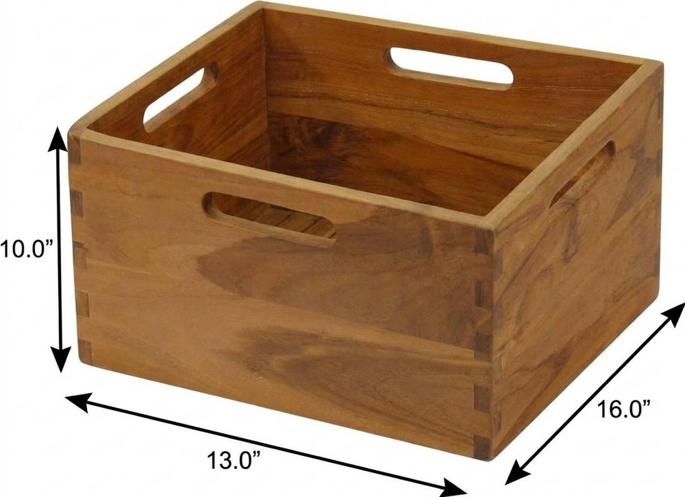 13" Brown Solid Wood Bathroom Storage Furniture Set HomeRoots