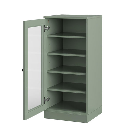 Sage Ten Pair Solid WoodShoe Storage Cabinet