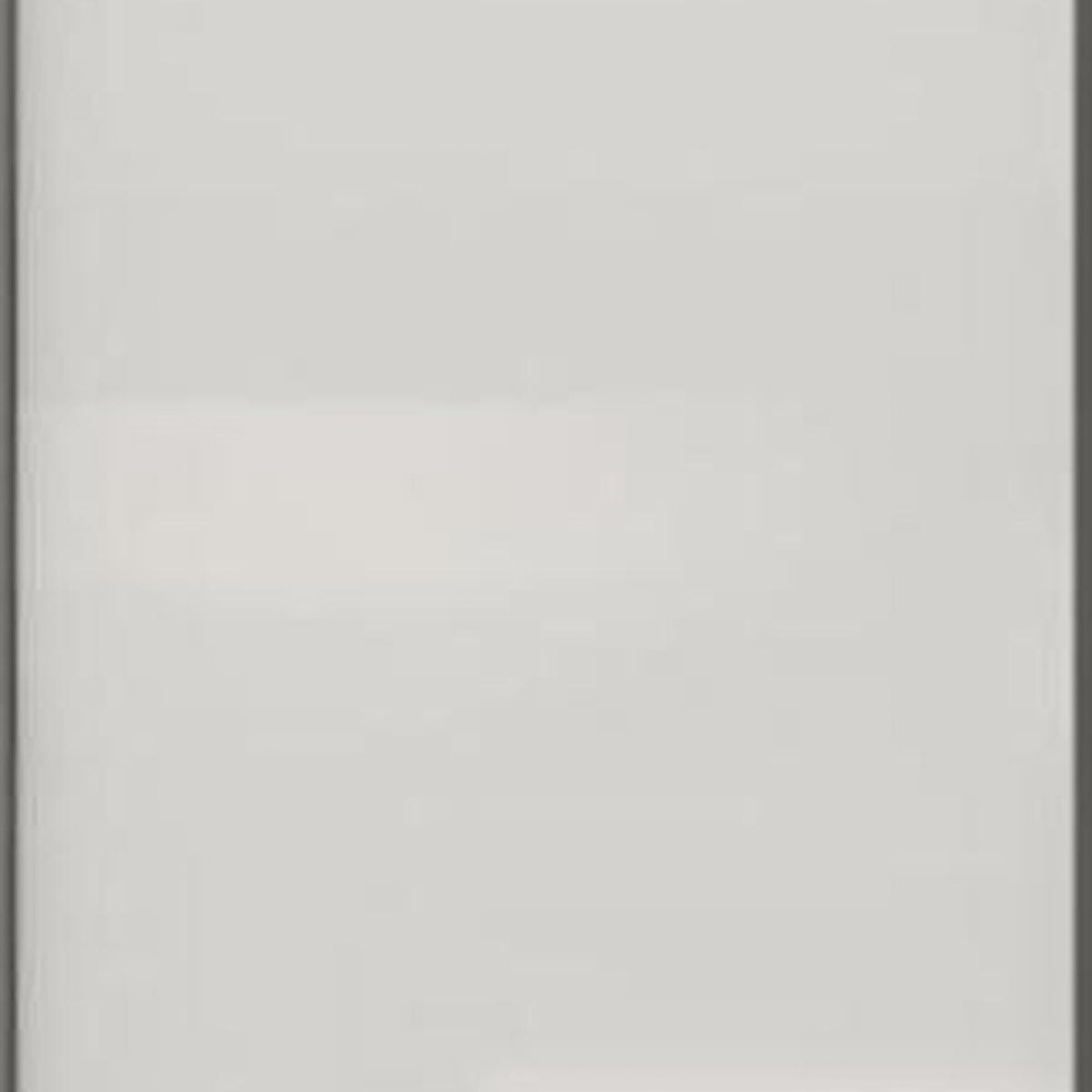 65" Gray Solid Wood Two Drawer Sideboard With Four Glass Doors