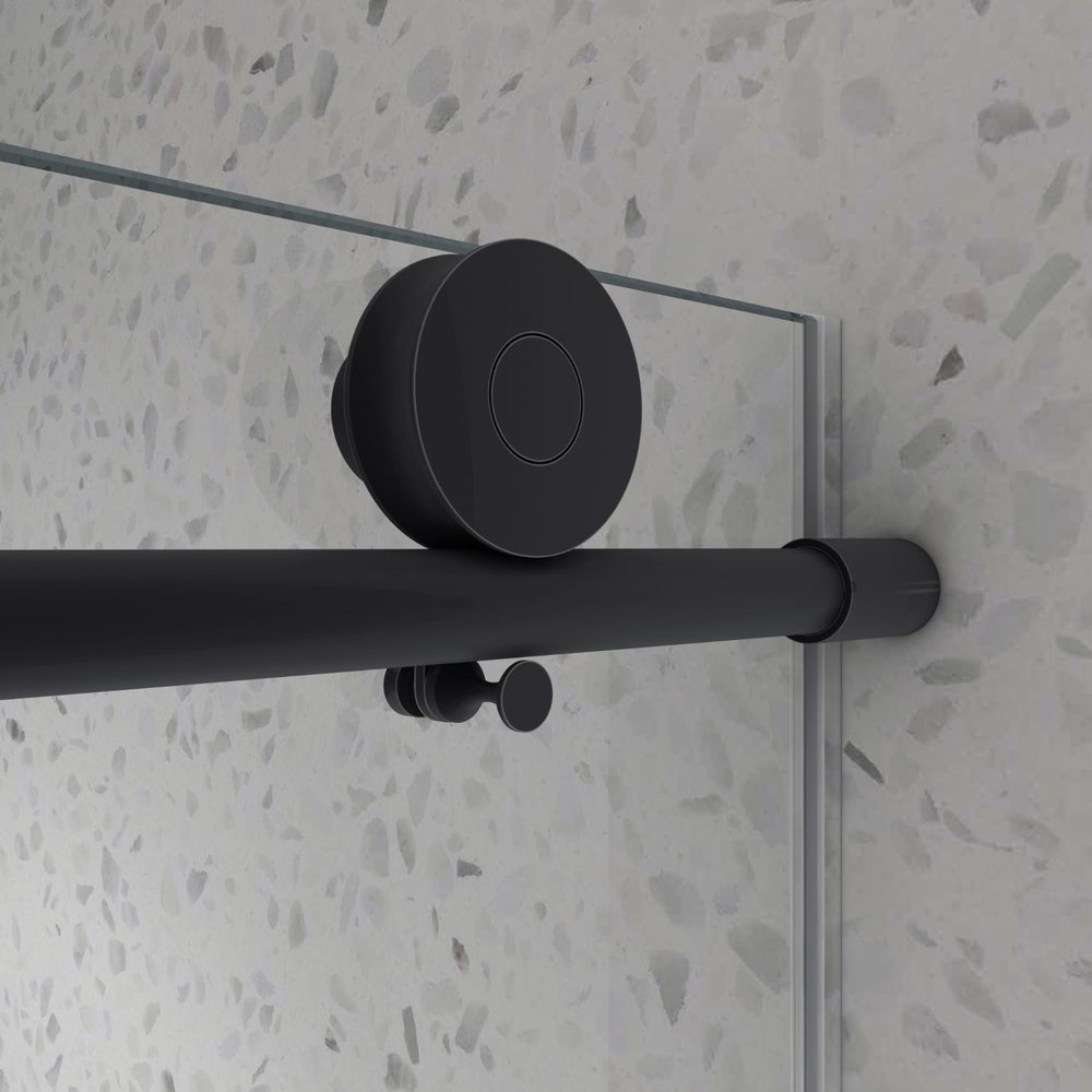 63" X 60" Tempered Glass Shower Door HomeRoots
