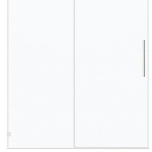74" X 56" Tempered Glass Shower Door