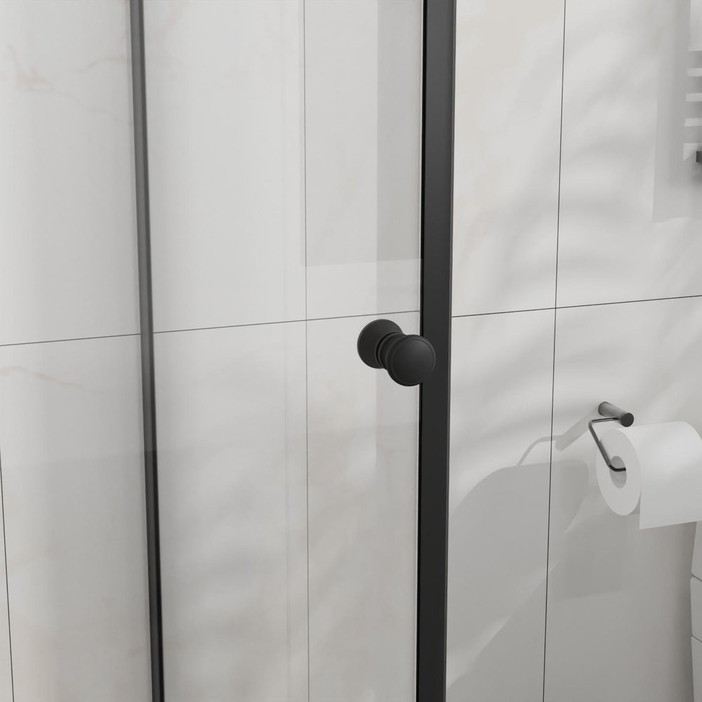 72" X 36" Tempered Glass Shower Door HomeRoots