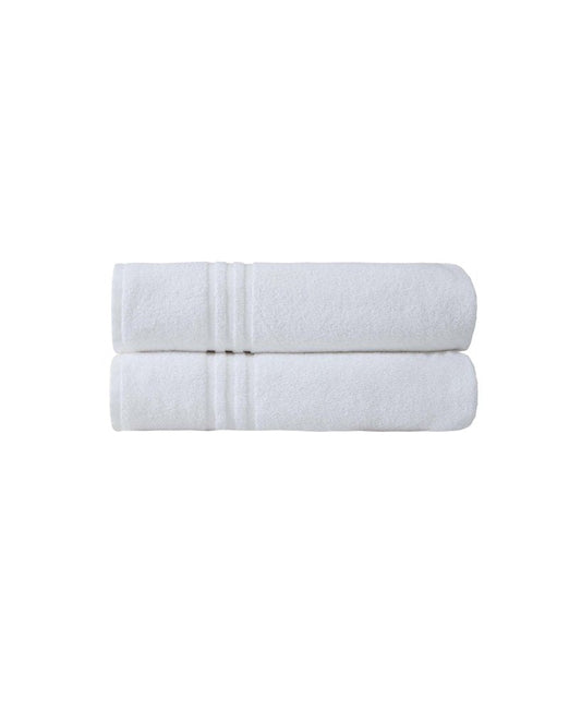 Set of Two Brown Turkish Cotton 35" X 66" Bath Sheets
