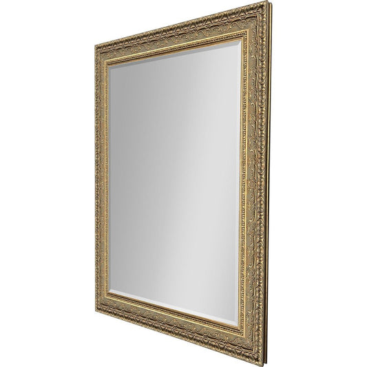 44" X 32" Gold Ornate Framed Accent Mirror