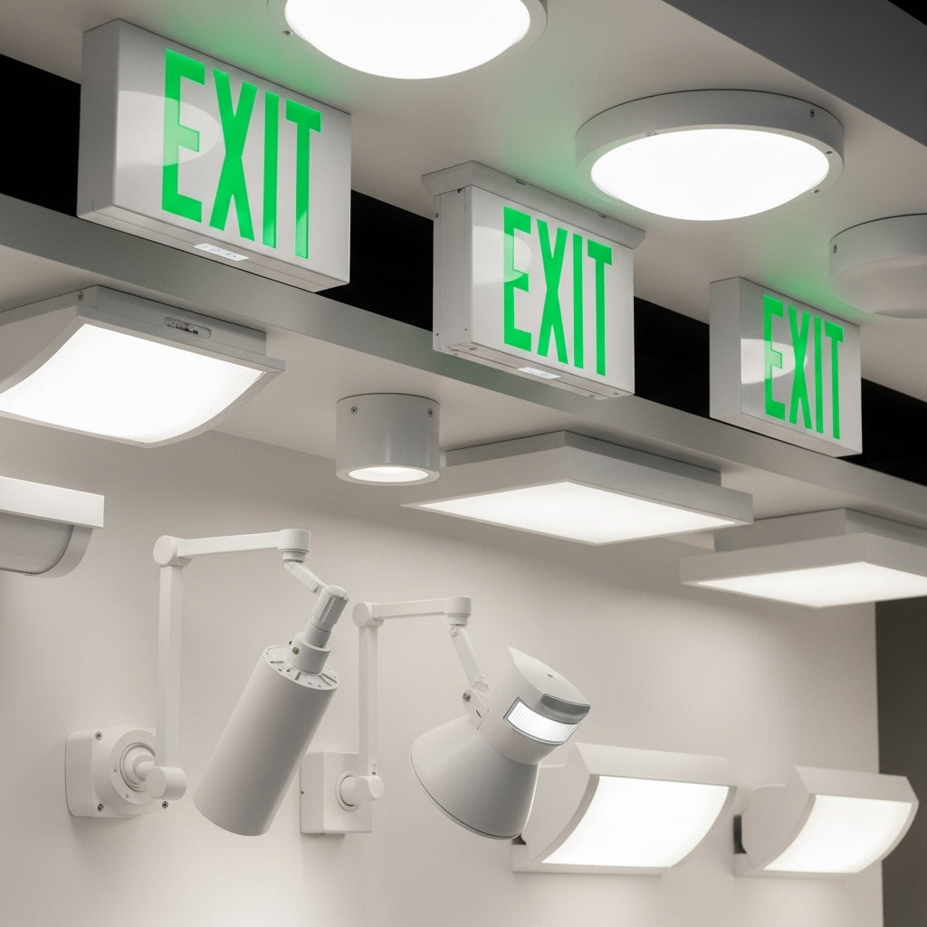 Commercial Exit and Emergency Lighting
