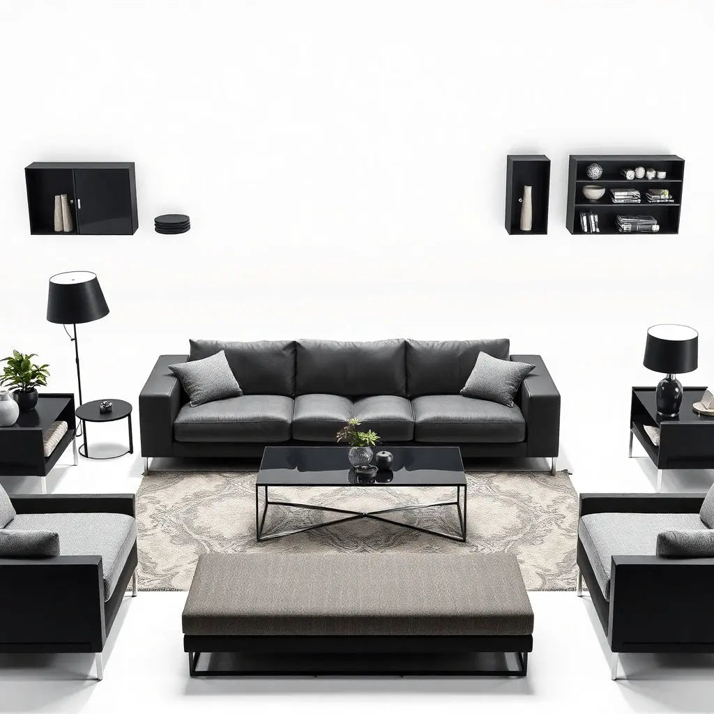 Living Room Furniture Set - FurniFindUSA