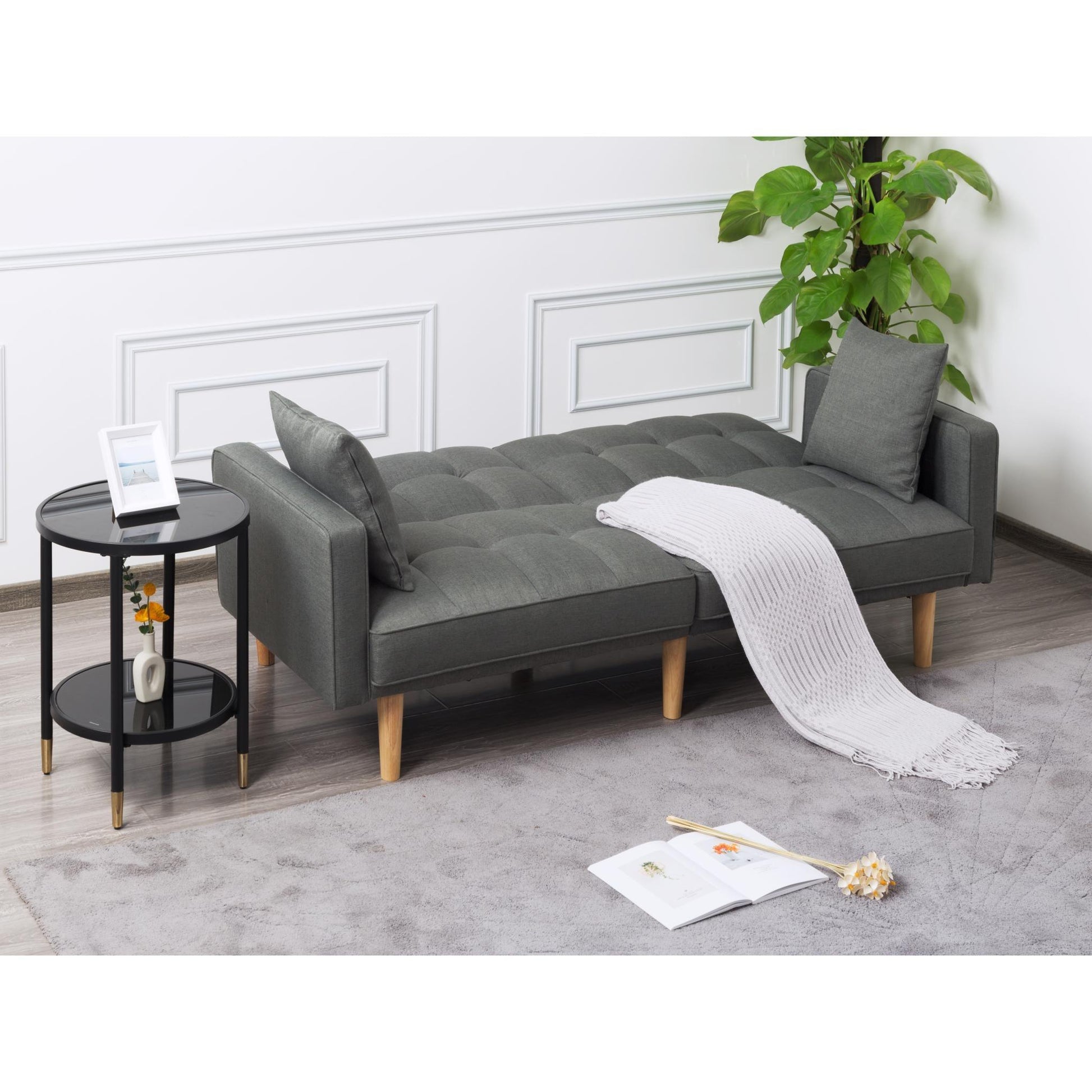 71.3” Futon Sofa bed - FurniFindUSA