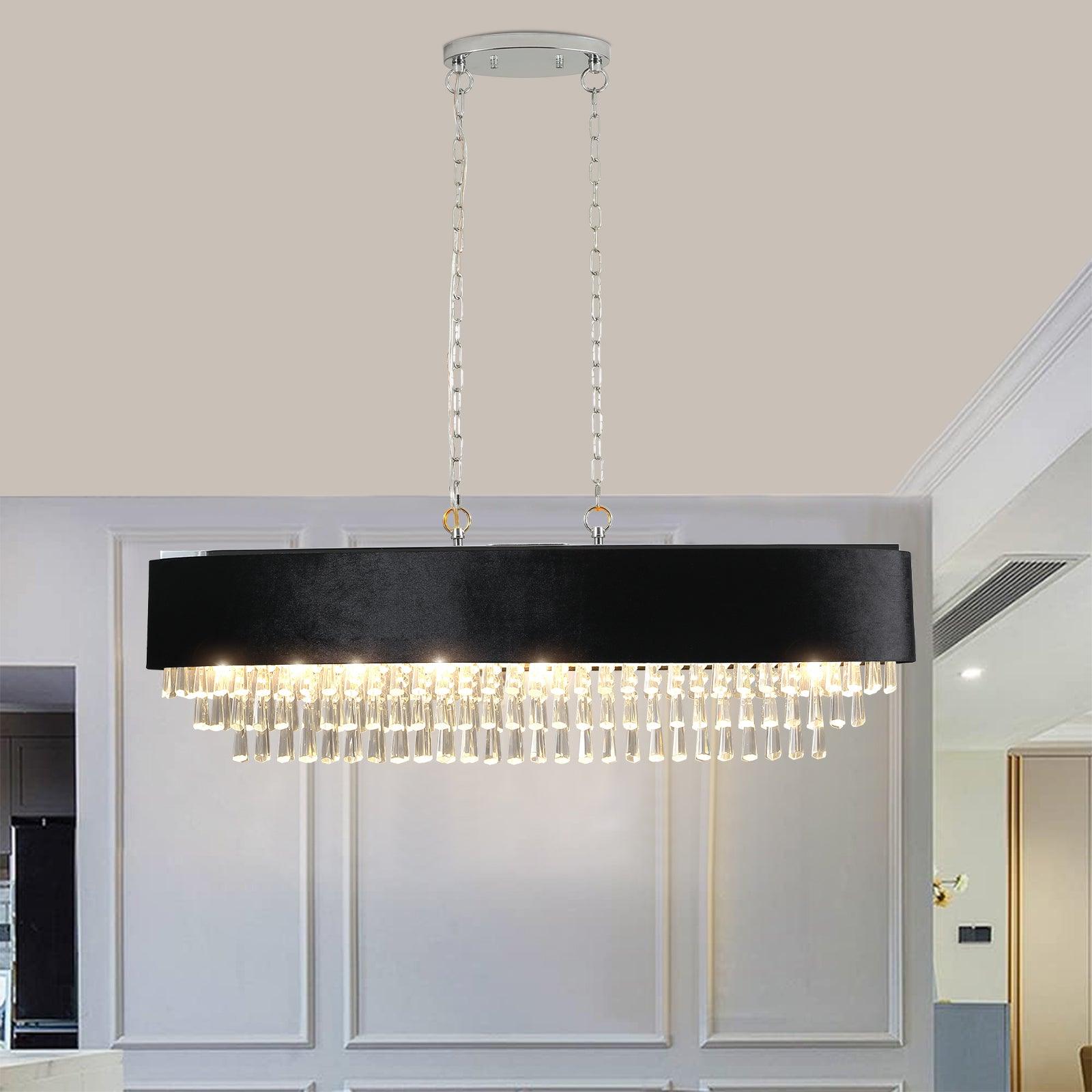 Modern Crystal Chandelier for Living-Room Cristal Lamp Luxury Home Decor Light Fixture - FurniFindUSA