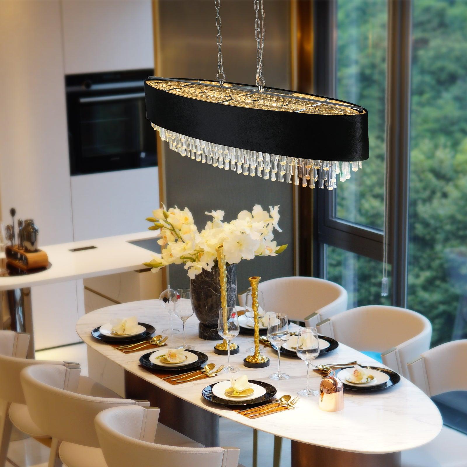 Modern Crystal Chandelier for Living-Room Cristal Lamp Luxury Home Decor Light Fixture - FurniFindUSA
