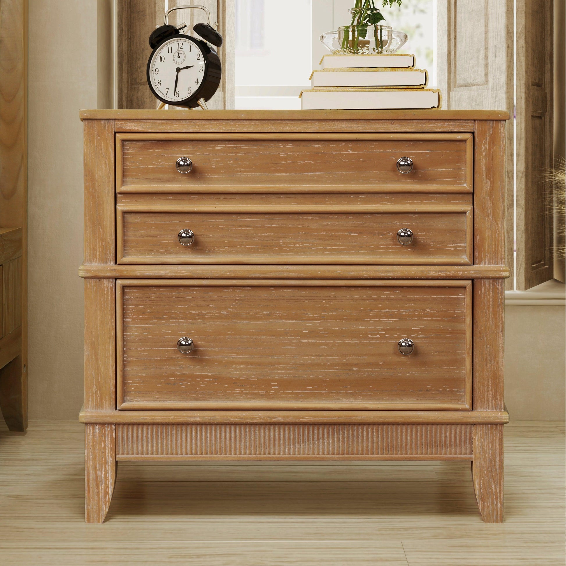 Hazel 3-Drawer Hazel 3-Drawer Side Table for Living Room Hallway Entryway - FurniFindUSA