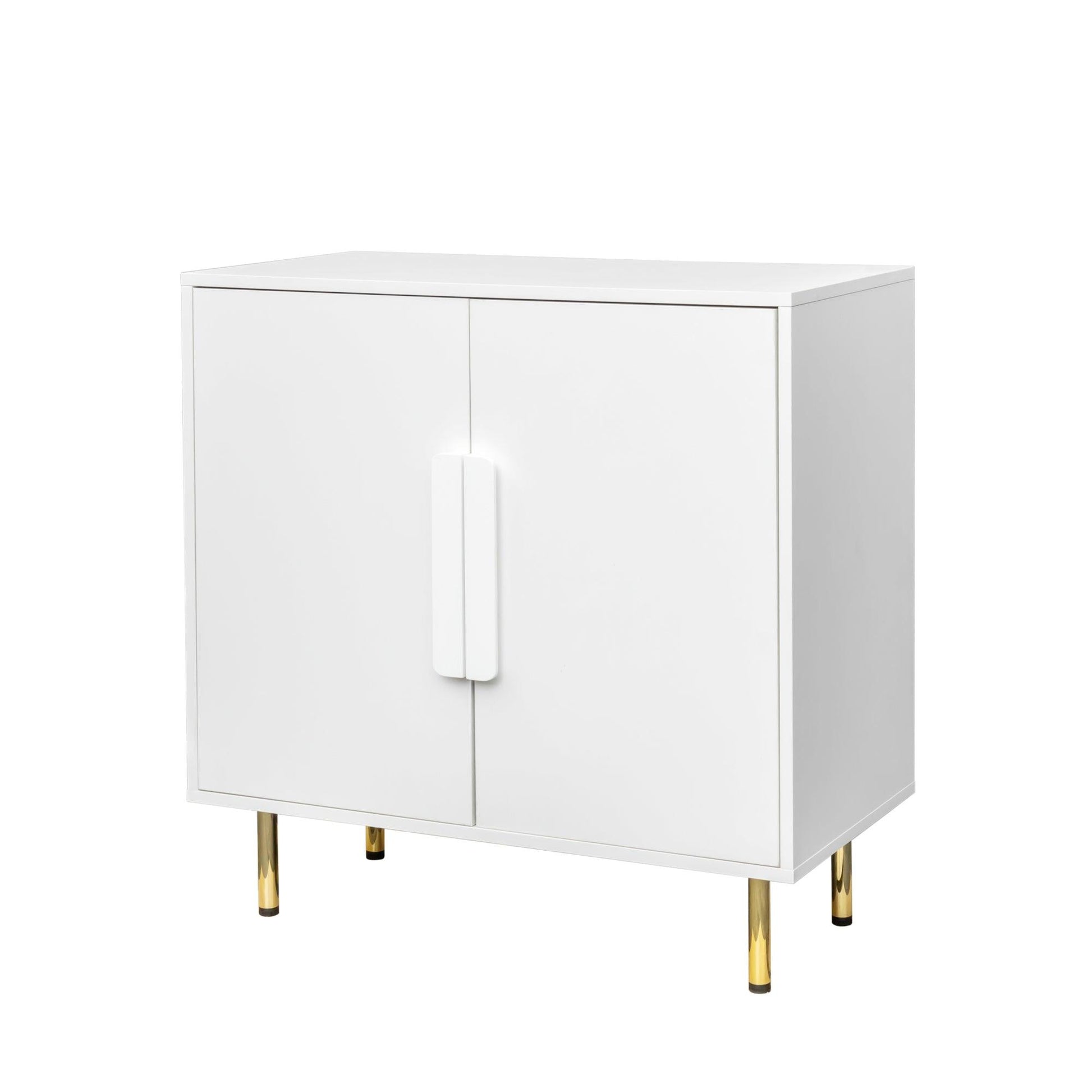 Sideboard Buffet Cabinet with Storage Modern Storage Cabinets White - FurniFindUSA