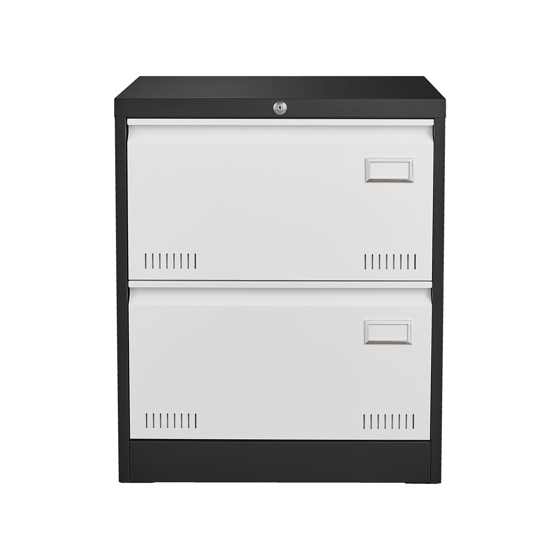 2 Drawer Metal Lateral File Cabinet with Lock Office Vertical Files Cabinet for Home Office/Legal/Letter/A4 - FurniFindUSA