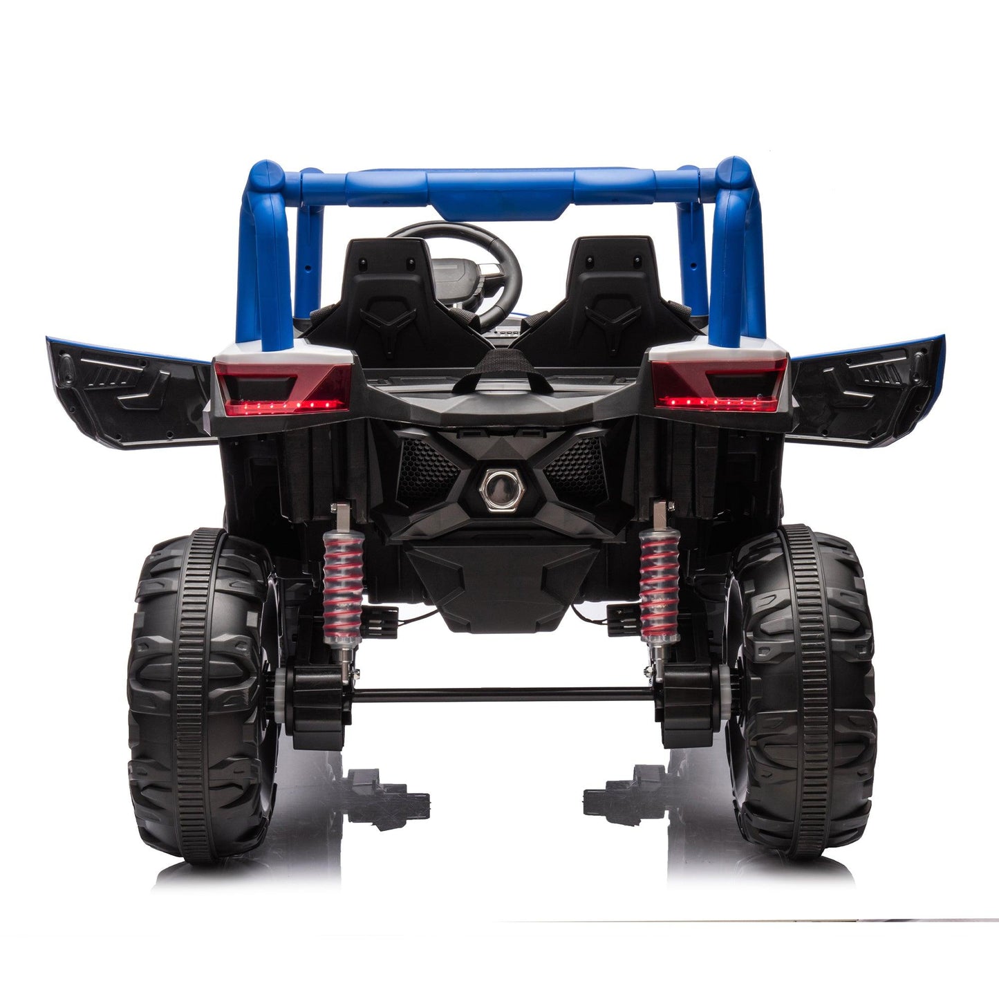 Side by Side 4x4 Ride on Off-Road Truck with Parent Remote Control, Battery Powered Electric Car - FurniFindUSA