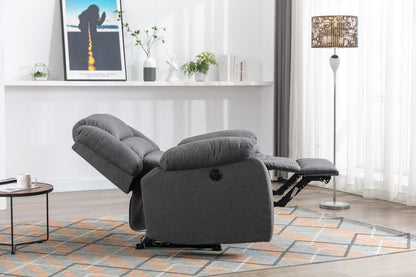 Classic Electric Recliner with Soft Cushion and Back, Small Sofa with Comfortable Armchair - FurniFindUSA