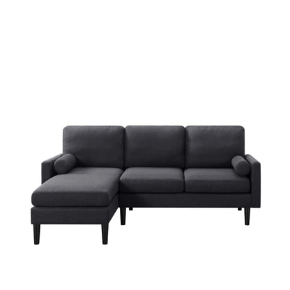 78.7” L-Shaped Reversible Sectional Sofa & Chaise - FurniFindUSA